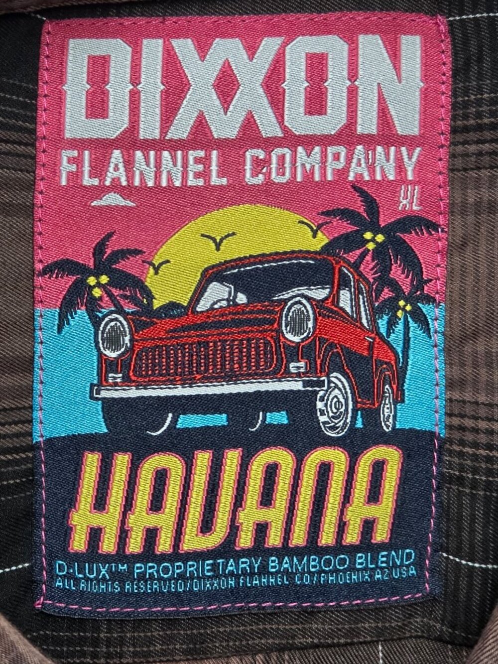 DIXXON Flannel Company Havana Short Sleeve Button Down XL - Picture 4 of 8